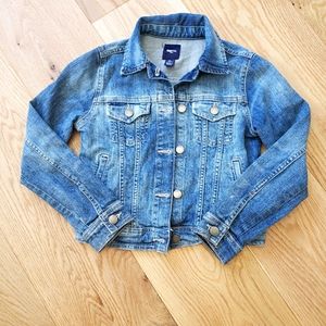 Blue denim jean jacket